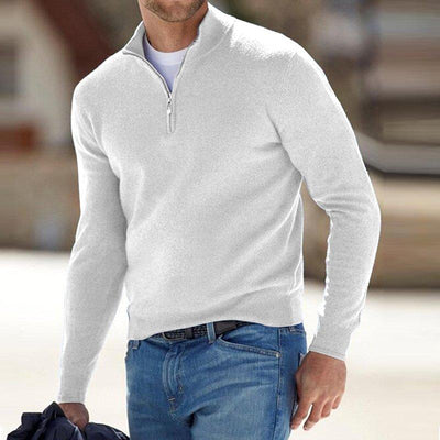 Anthony Zipper Sweater | Bekväm tröja för alla tillfällen-Eva Jonsson