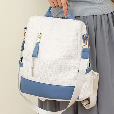 UrbanChic Fashion-ryggsäck | Snygg ryggsäck med flera fickor-Eva Jonsson