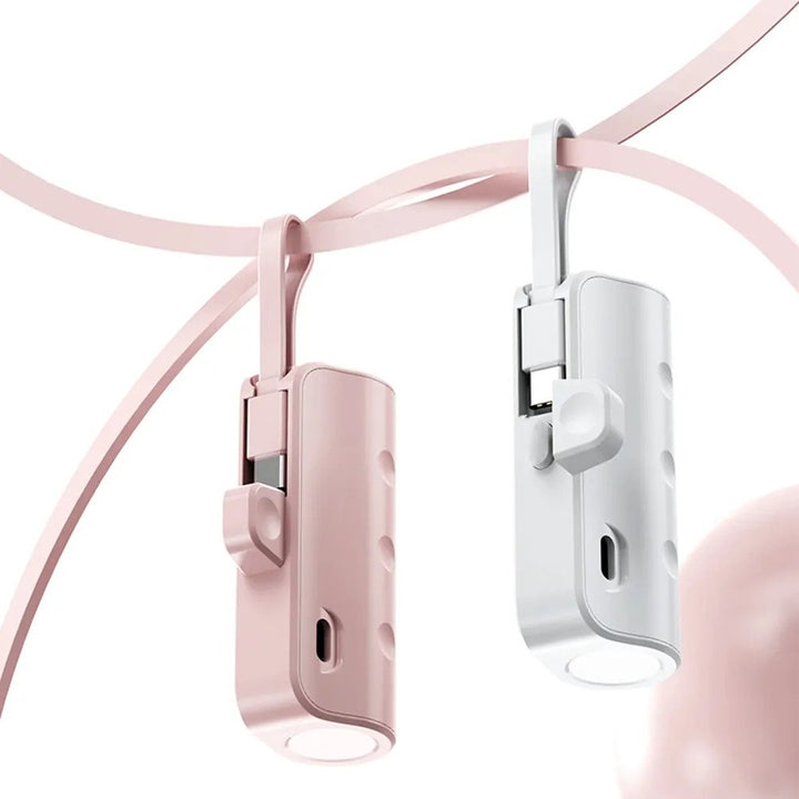 2-in-1 Power Bank 5000mAh | Bärbar mini-snabbladdning-Eva Jonsson
