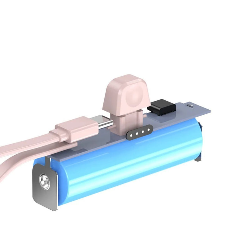 2-in-1 Power Bank 5000mAh | Bärbar mini-snabbladdning-Eva Jonsson