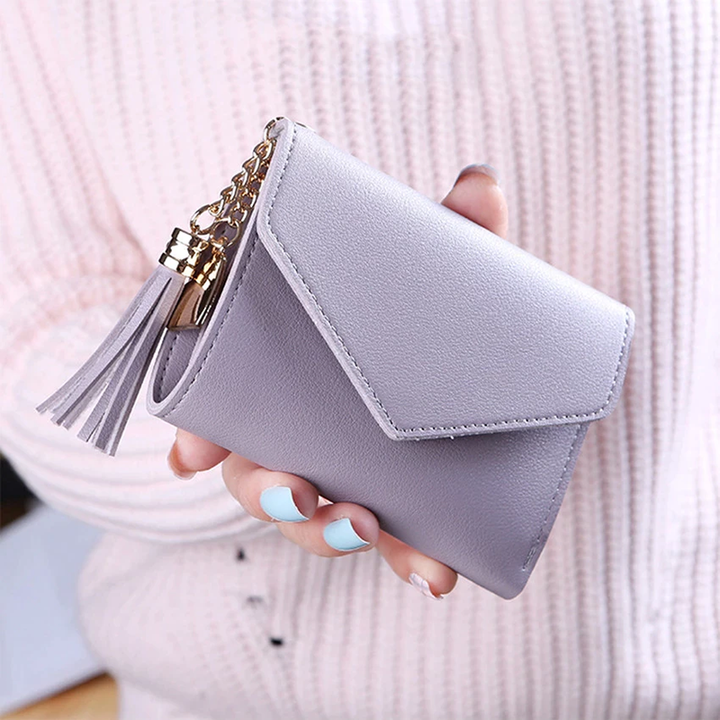 Alexandra Mini Wallet | Säg adjö till skrymmande plånböcker med den här snygga och praktiska lilla plånboken-Eva Jonsson