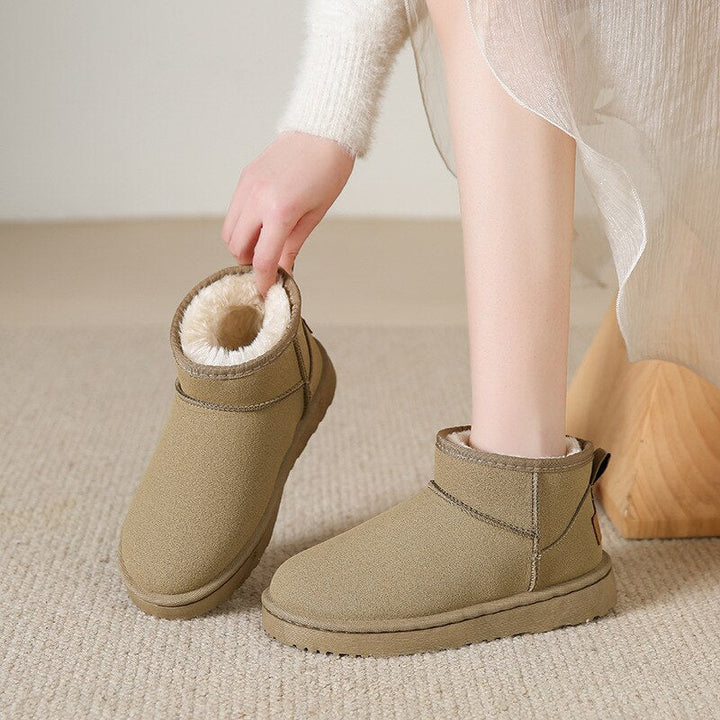 Ankelkängor | Slip-On | Fake Fur | Vinterkängor | Damkängor-Eva Jonsson