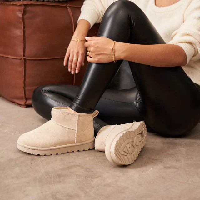 Ankelkängor - Slip-On - Pälsfodrade - Vinterkängor - Damkängor-Eva Jonsson