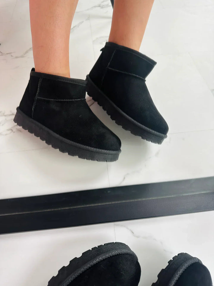 Ankelkängor - Slip-On - Pälsfodrade - Vinterkängor - Damkängor-Eva Jonsson