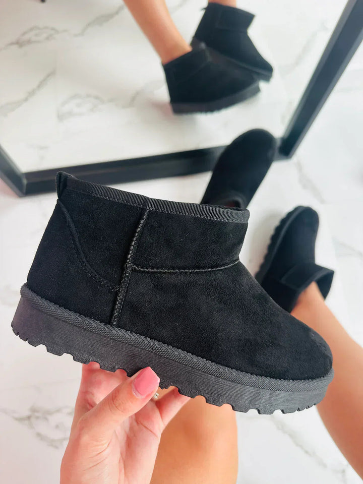 Ankelkängor - Slip-On - Pälsfodrade - Vinterkängor - Damkängor-Eva Jonsson
