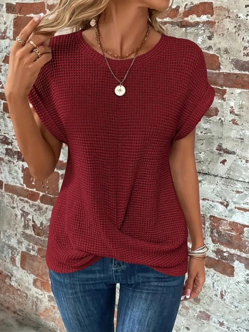 Anna | Moderiktig sommar-T-shirt-Eva Jonsson