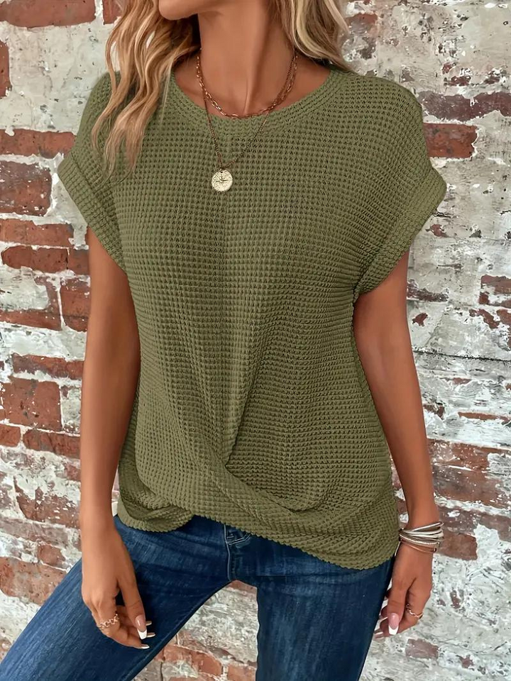 Anna | Moderiktig sommar-T-shirt-Eva Jonsson