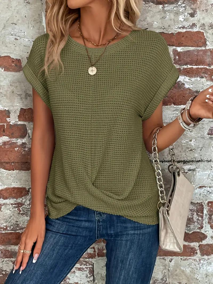 Anna | Moderiktig sommar-T-shirt-Eva Jonsson