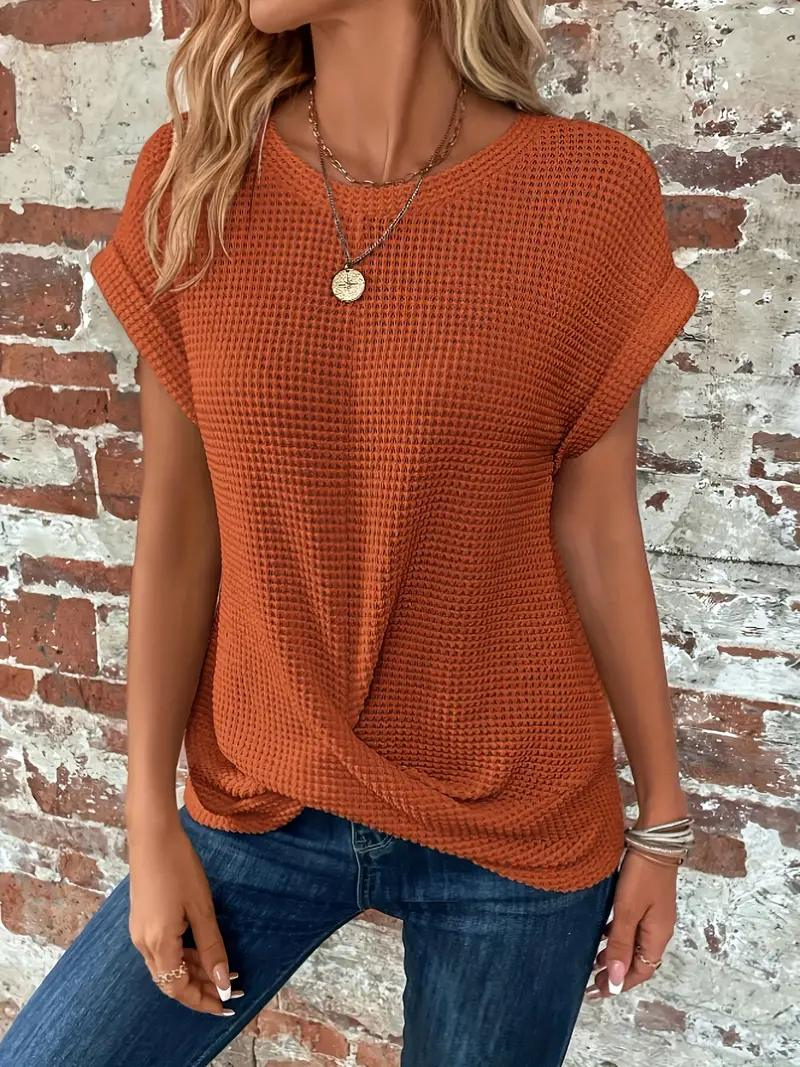 Anna | Moderiktig sommar-T-shirt-Eva Jonsson