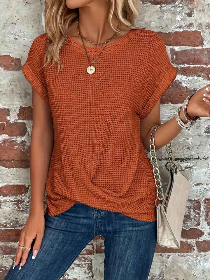Anna | Moderiktig sommar-T-shirt-Eva Jonsson