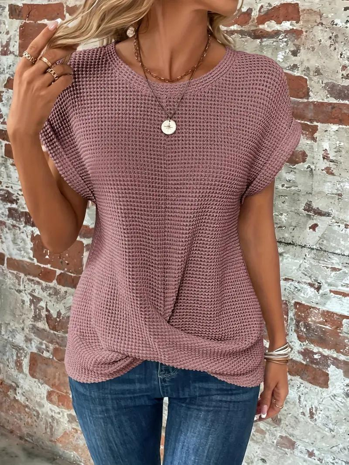 Anna | Moderiktig sommar-T-shirt-Eva Jonsson