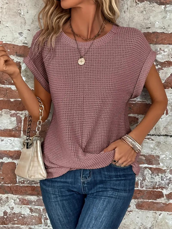 Anna | Moderiktig sommar-T-shirt-Eva Jonsson