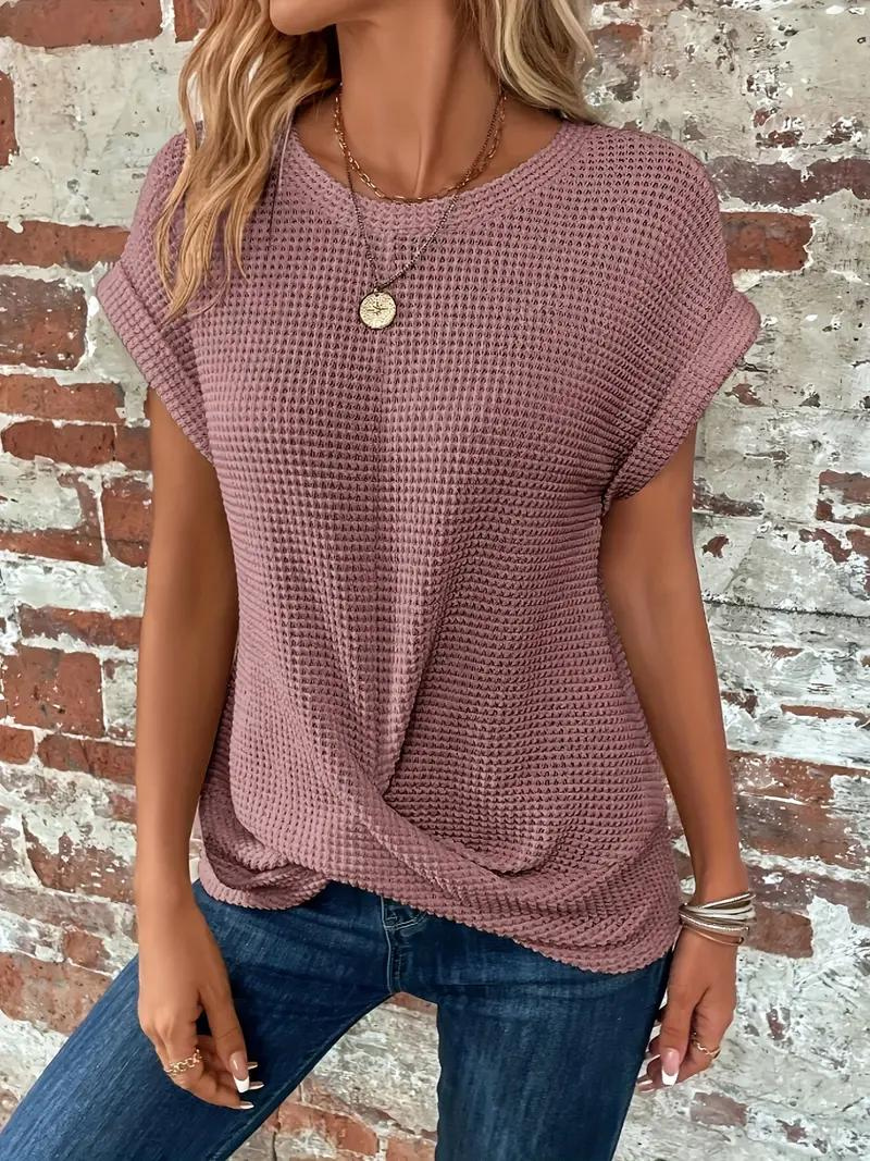 Anna | Moderiktig sommar-T-shirt-Eva Jonsson