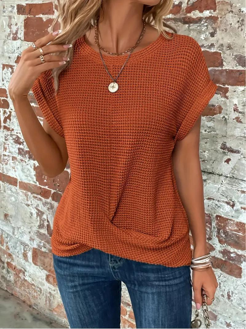 Anna | Moderiktig sommar-T-shirt-Eva Jonsson