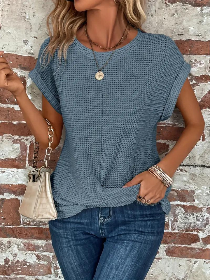 Anna | Moderiktig sommar-T-shirt-Eva Jonsson