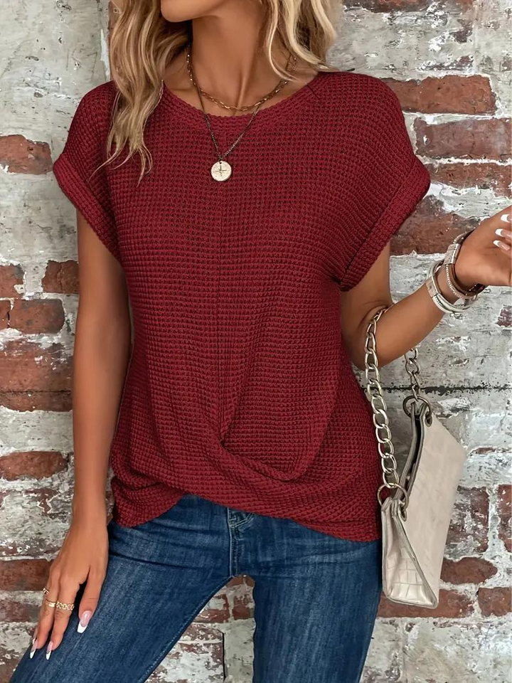 Anna | Moderiktig sommar-T-shirt-Eva Jonsson