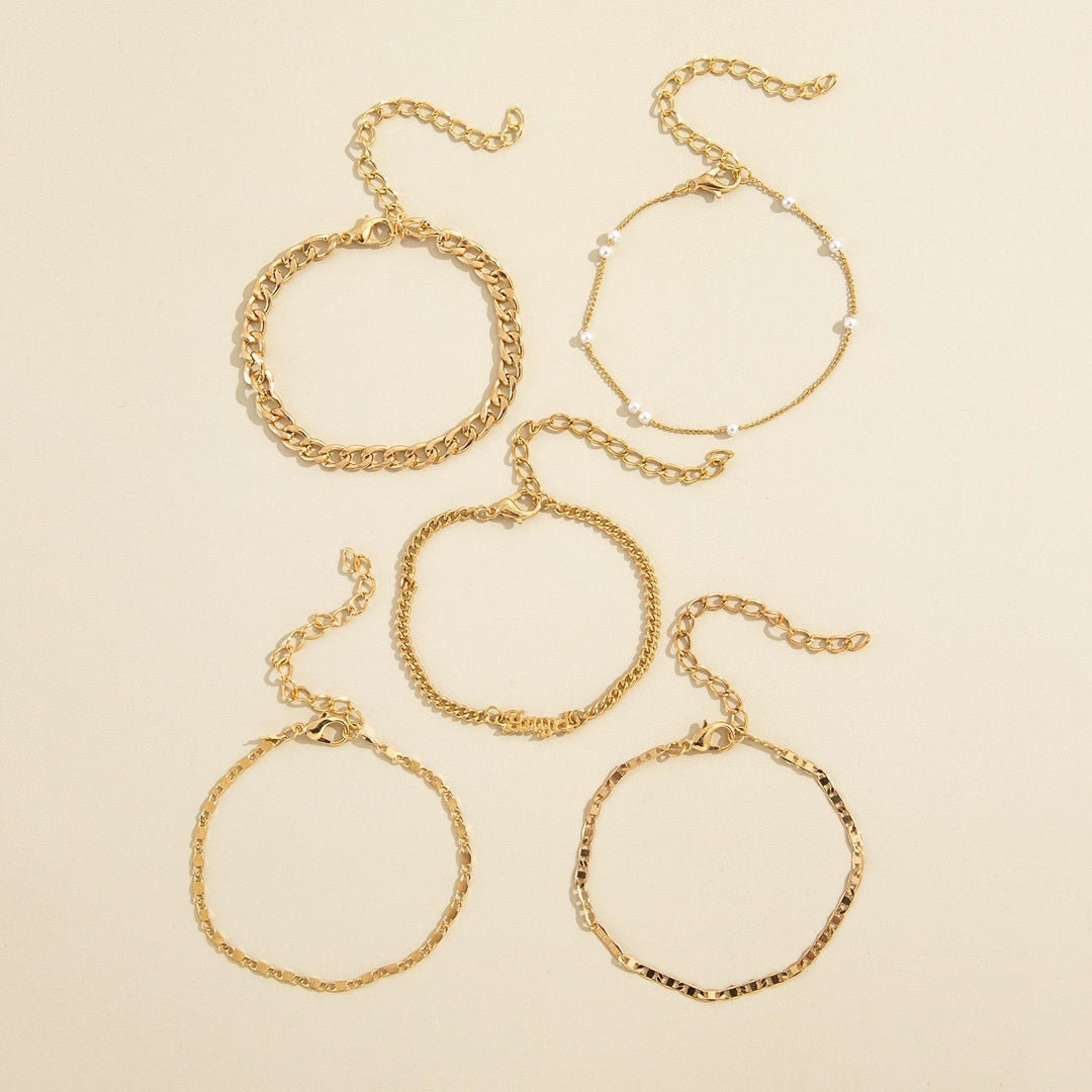 Armbandsset – Silver – Guld – Armband för kvinnor – Dam smycken-Eva Jonsson
