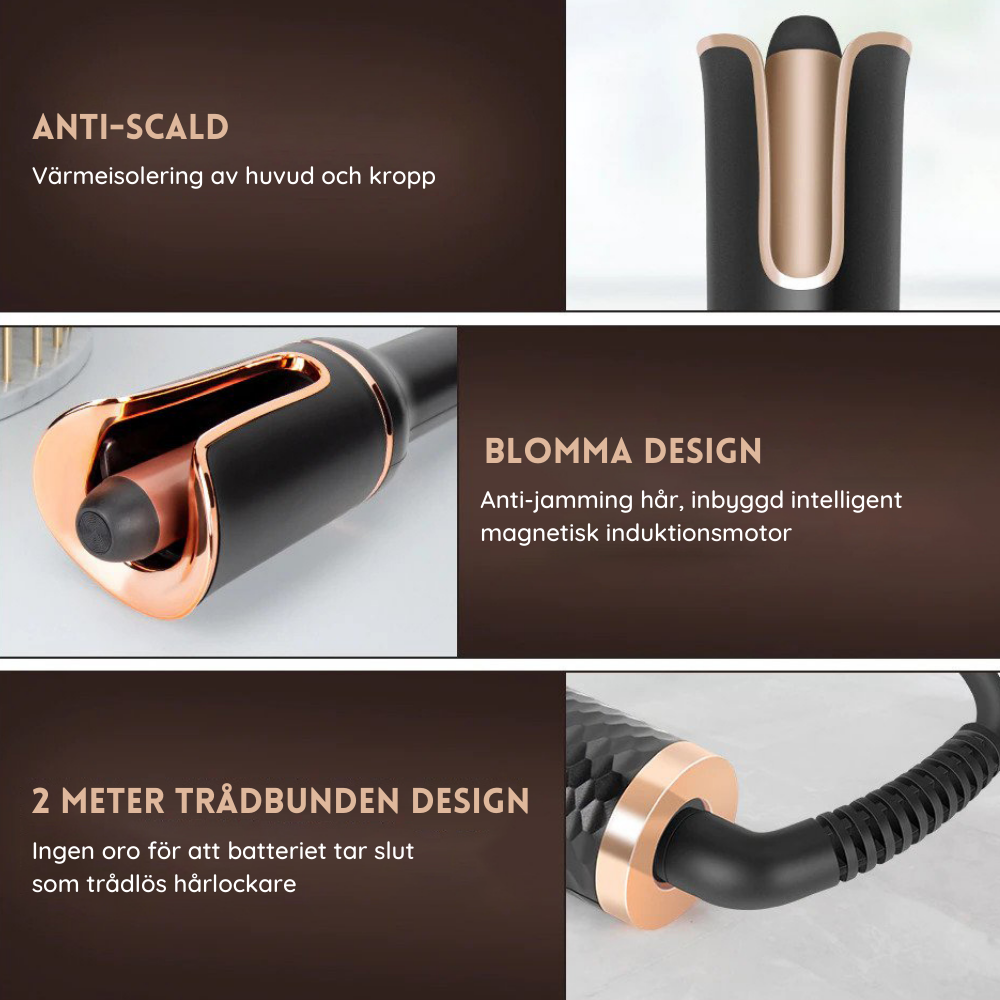 Automatic Hair Curler | Enklaste sättet att locka håret-Eva Jonsson