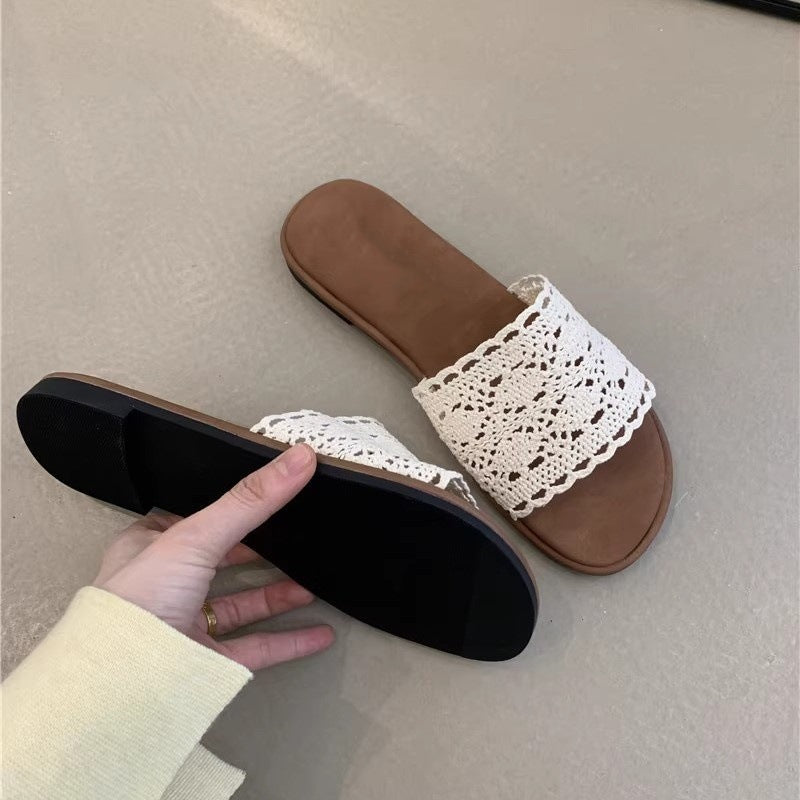 Aviana Sandaler | Öppen strandsko-Eva Jonsson