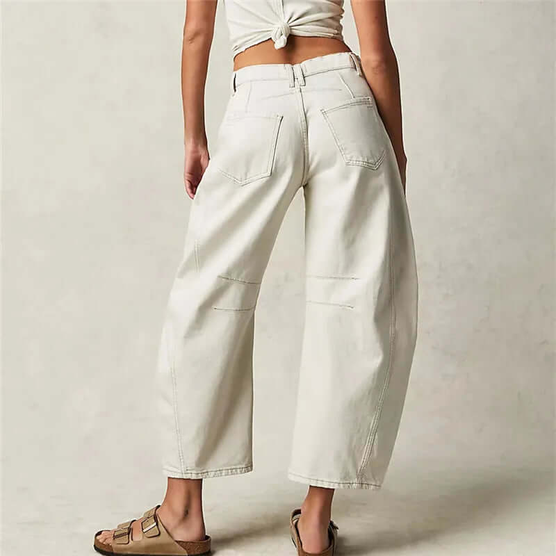 Baggy Jeans | Löst sittande | Normal midja | Utility jeans | Damjeans-Eva Jonsson