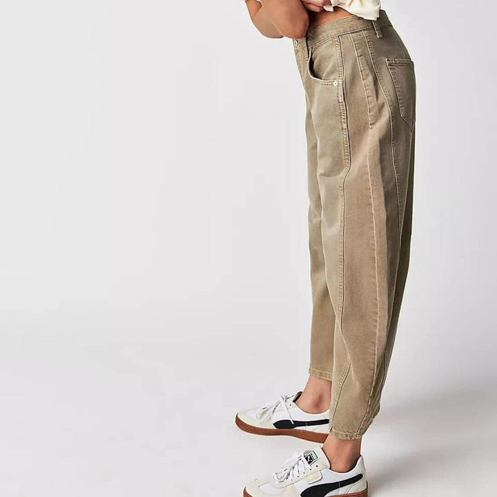 Baggy Jeans | Löst sittande | Normal midja | Utility jeans | Damjeans-Eva Jonsson