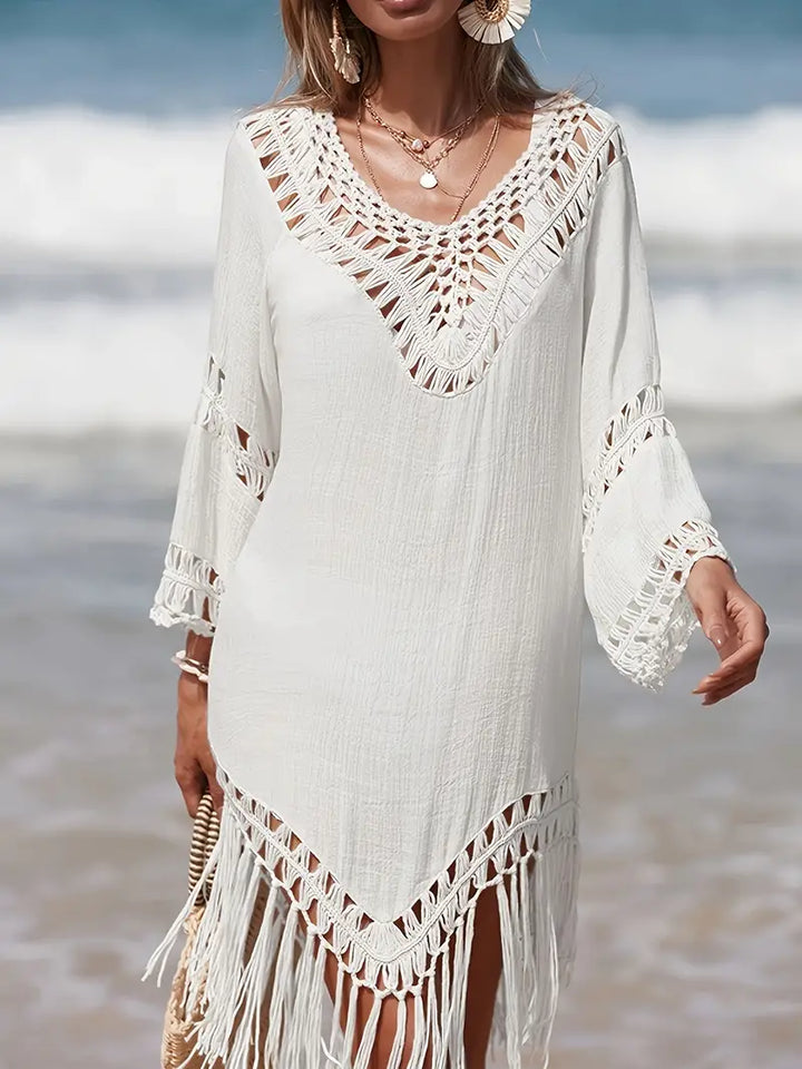 Beach Cover-Up | Boho | Virka | Baddräkt Cover-Up | Cover-Up Klänning-Eva Jonsson