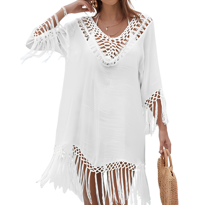 Beach Cover-Up | Boho | Virka | Baddräkt Cover-Up | Cover-Up Klänning-Eva Jonsson