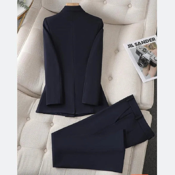 Blazer-set | Elegant | Tvådelat | Kontorskläder | Damkläder-Eva Jonsson