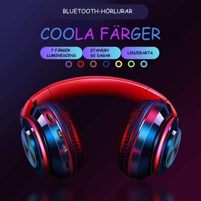 BlueBeat Bluetooth-hörlurar | Äkta trådlösa hörlurar-Eva Jonsson