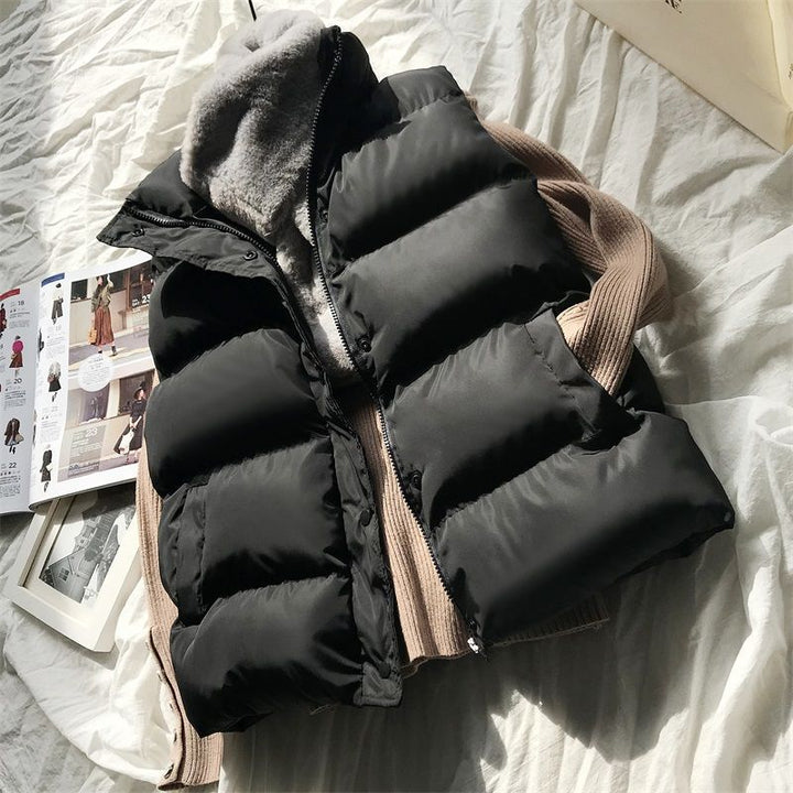 Bodywarmer - Varm - Ärmlös - Pufferväst - Vinterväst-Eva Jonsson