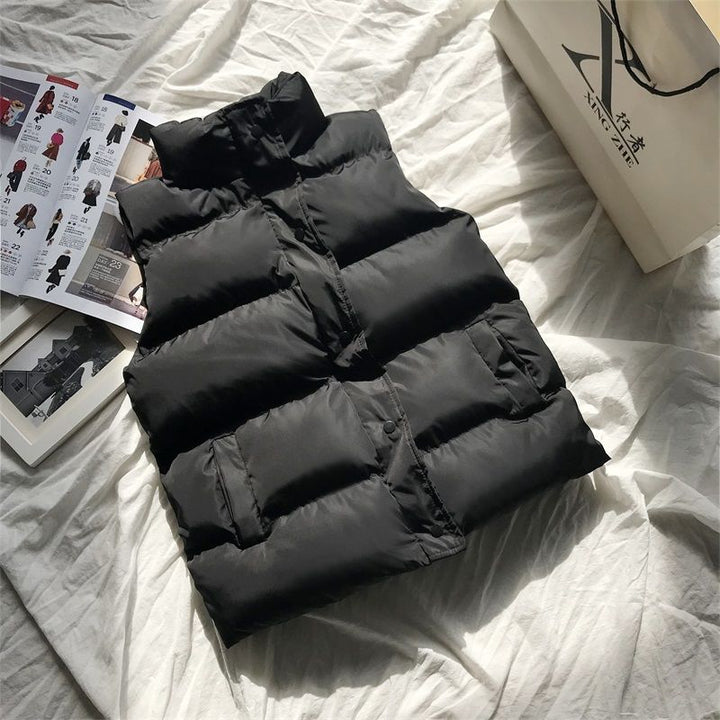 Bodywarmer - Varm - Ärmlös - Pufferväst - Vinterväst-Eva Jonsson