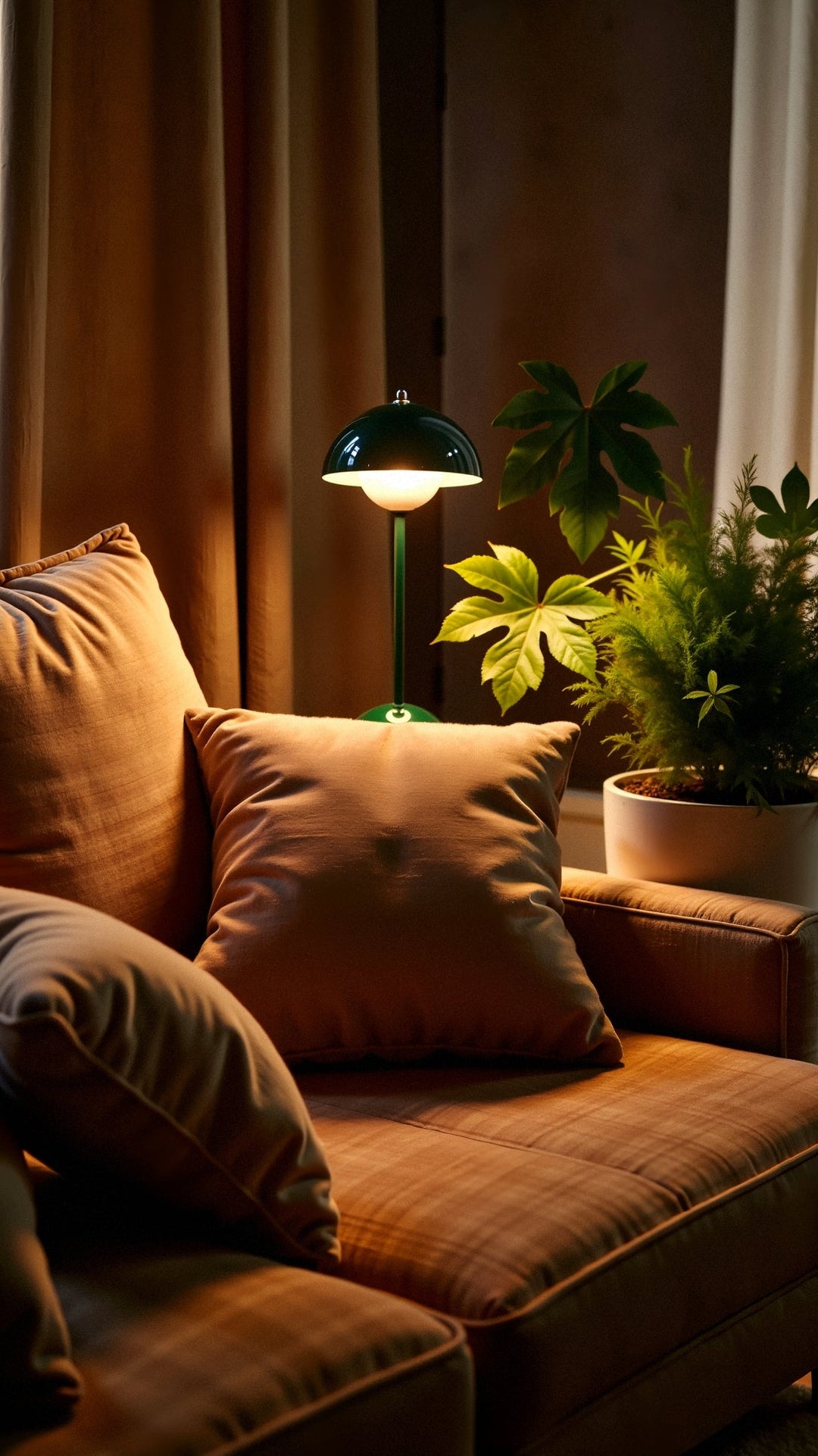 Bordslampa | LED | Minimalistisk | Trådlös lampa | Stämningslampa-Eva Jonsson