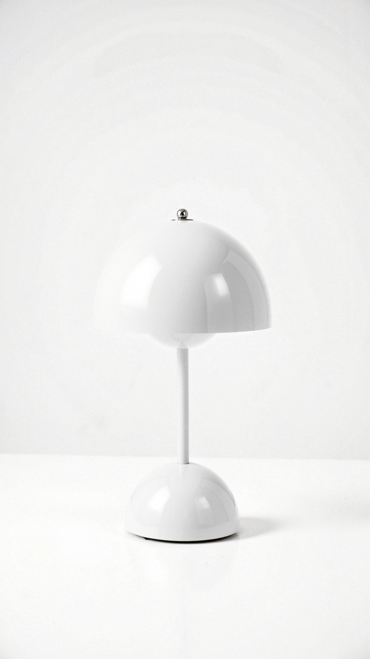 Bordslampa | LED | Minimalistisk | Trådlös lampa | Stämningslampa-Eva Jonsson