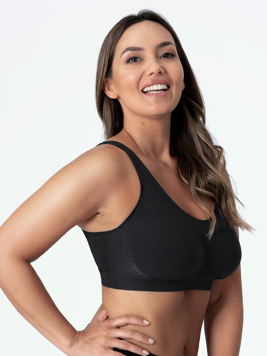 Bralette | Bekväm | Stöd | Trådlös BH | Sömlös Bralette-Eva Jonsson