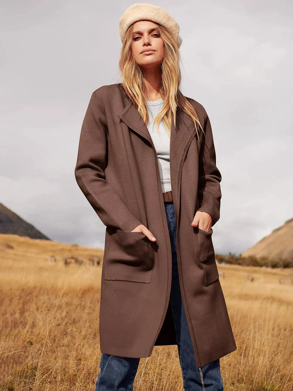 Cardigan för kvinnor-Eva Jonsson
