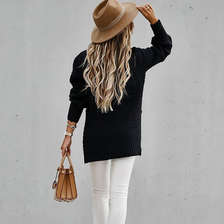 Celine Knitted Sweater | Bekväm och snygg tröja som håller dig varm-Eva Jonsson