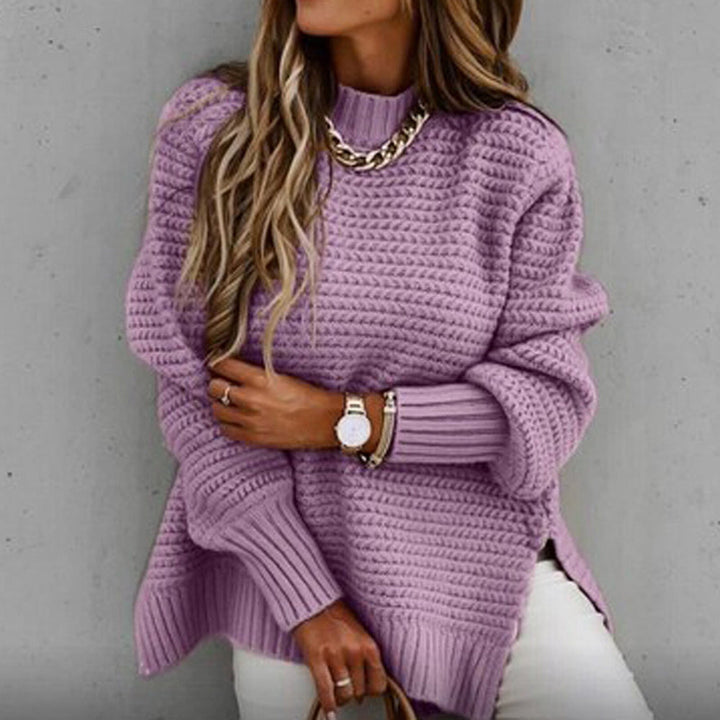 Celine Knitted Sweater | Bekväm och snygg tröja som håller dig varm-Eva Jonsson