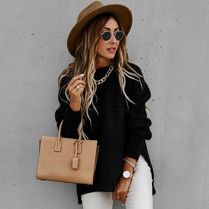 Celine Knitted Sweater | Bekväm och snygg tröja som håller dig varm-Eva Jonsson