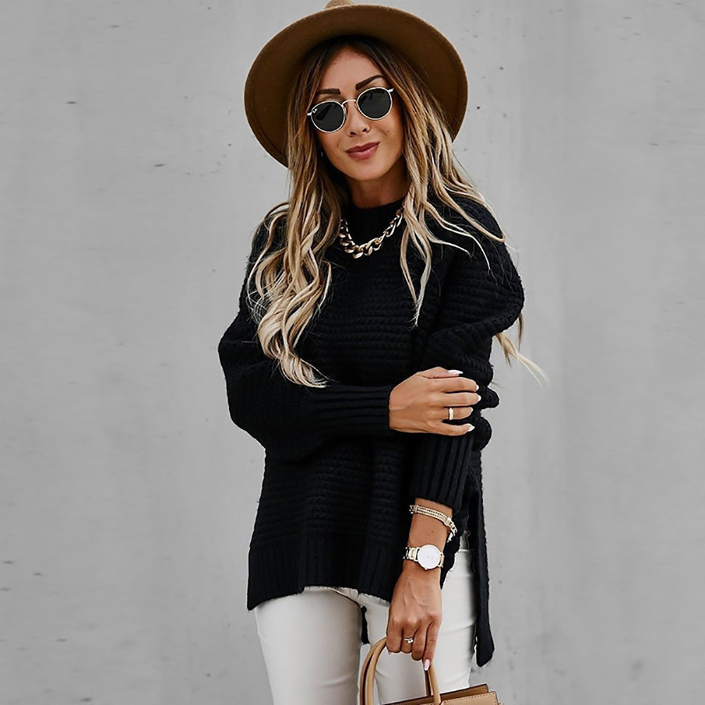 Celine Knitted Sweater | Bekväm och snygg tröja som håller dig varm-Eva Jonsson