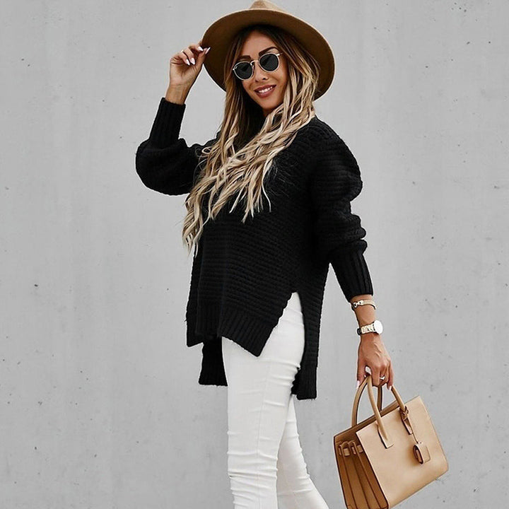 Celine Knitted Sweater | Bekväm och snygg tröja som håller dig varm-Eva Jonsson