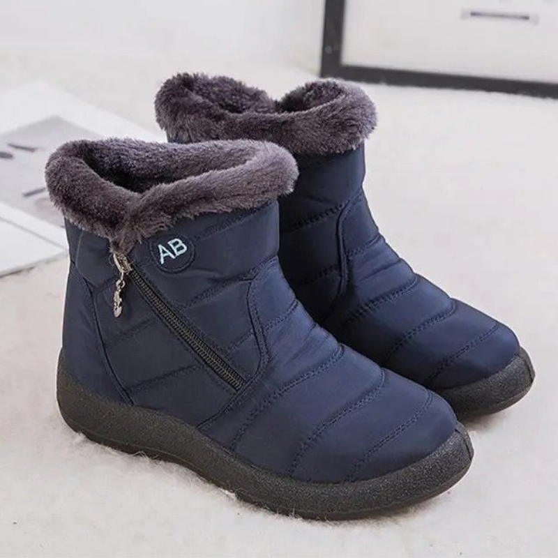 Clara Vinterstövlar | Pälsfodrade snöstövlar för kvinnor-Eva Jonsson