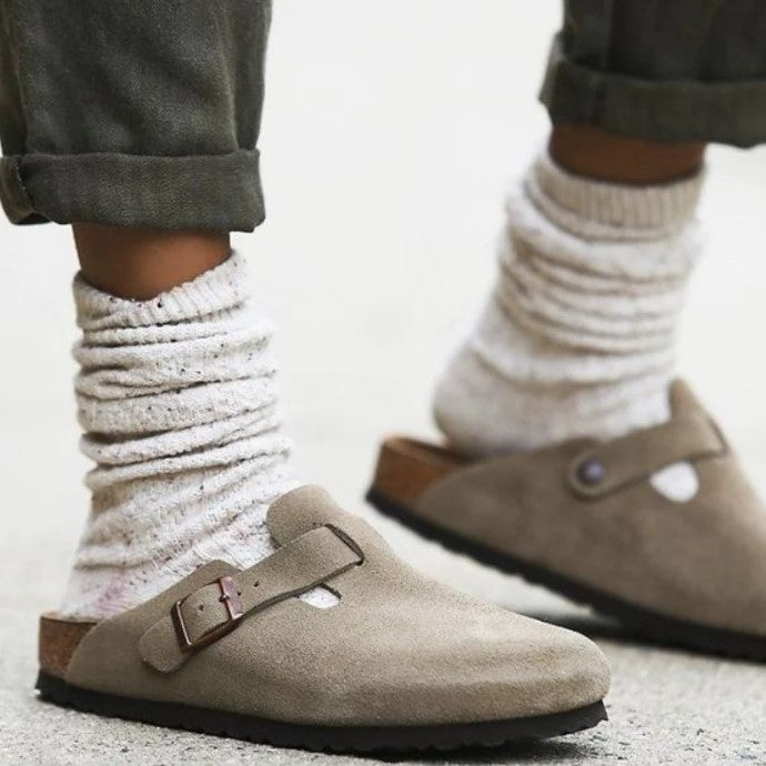 Clogs - Unisex Slip-On Mockaskor för Mulen-Eva Jonsson