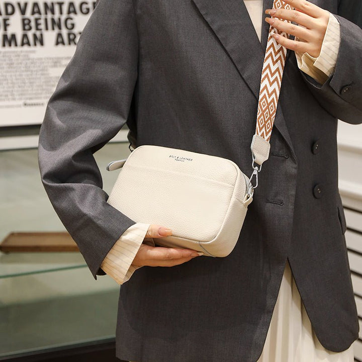 Crossbody Bag | Dragkedja | Liten | Tjock rem Cross Body Bag | Damväskor-Eva Jonsson