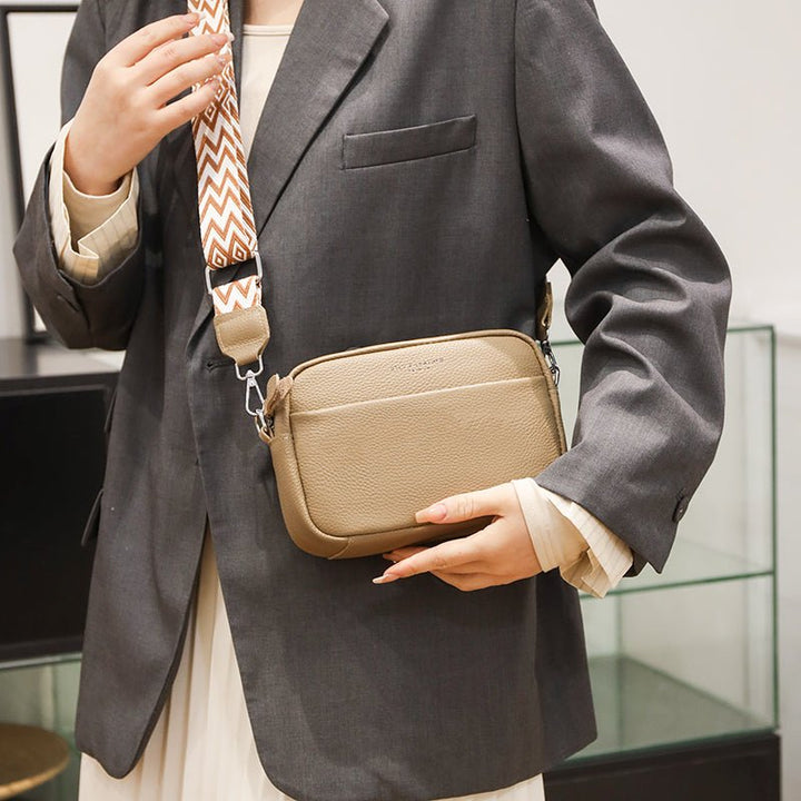 Crossbody Bag | Dragkedja | Liten | Tjock rem Cross Body Bag | Damväskor-Eva Jonsson
