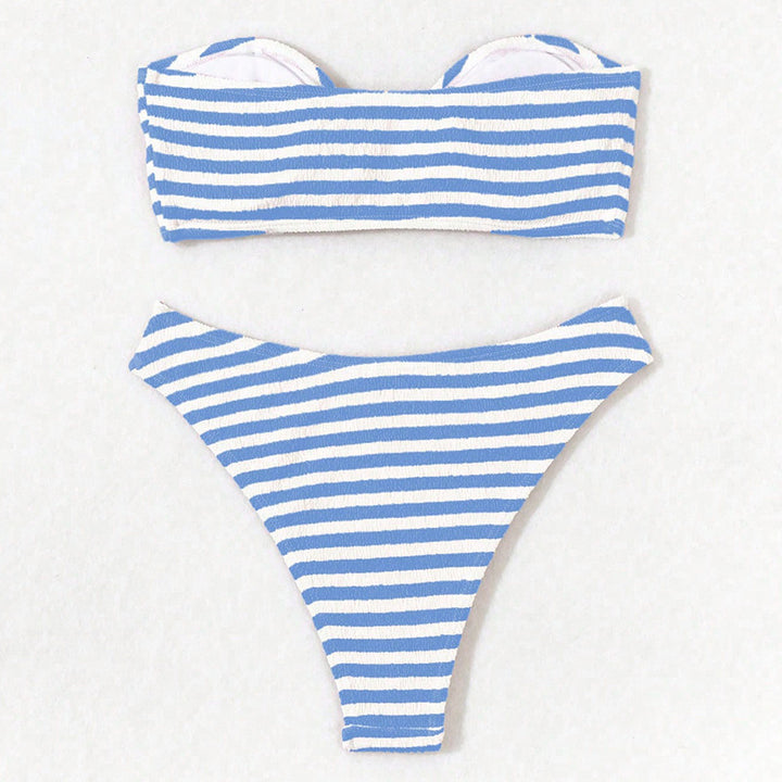 Dam Bandeau bikini med modernt spänneförslutning Mirla-Eva Jonsson
