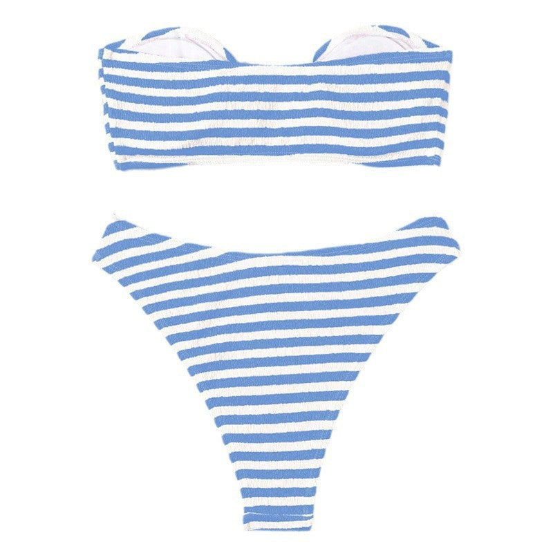 Dam Bandeau bikini med modernt spänneförslutning Mirla-Eva Jonsson