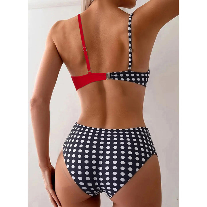 Dam Bikini Set med kontrasterande färgaccenter och raffinerade detaljer Mirla-Eva Jonsson
