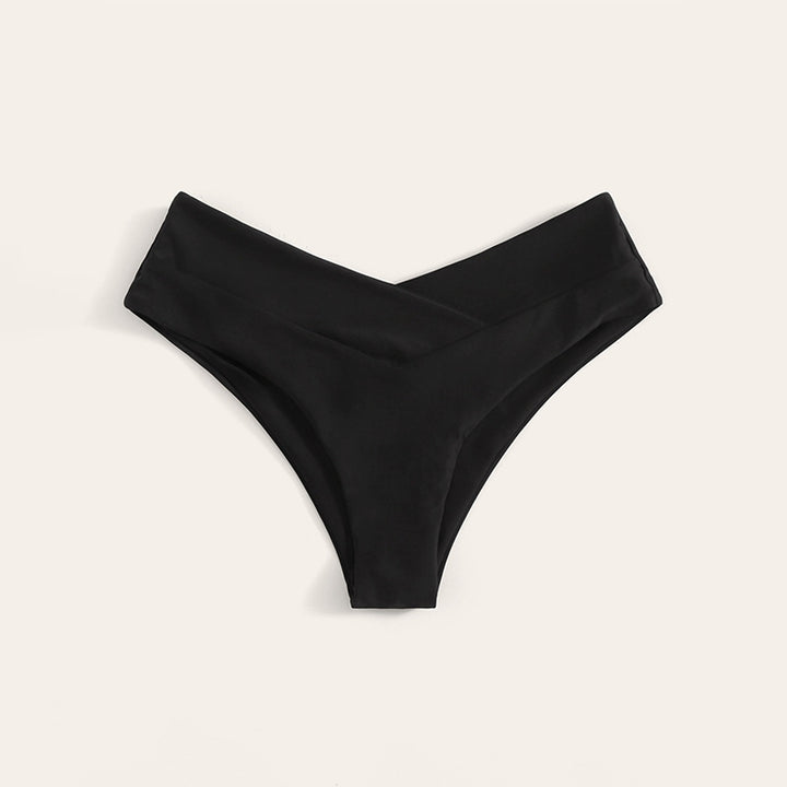 Dam Bikini brief med hög midja och elegant V-uttning Mirla-Eva Jonsson