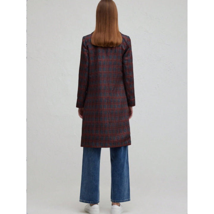 Dam Blazer med rutmönster och snygg design Mirla-Eva Jonsson