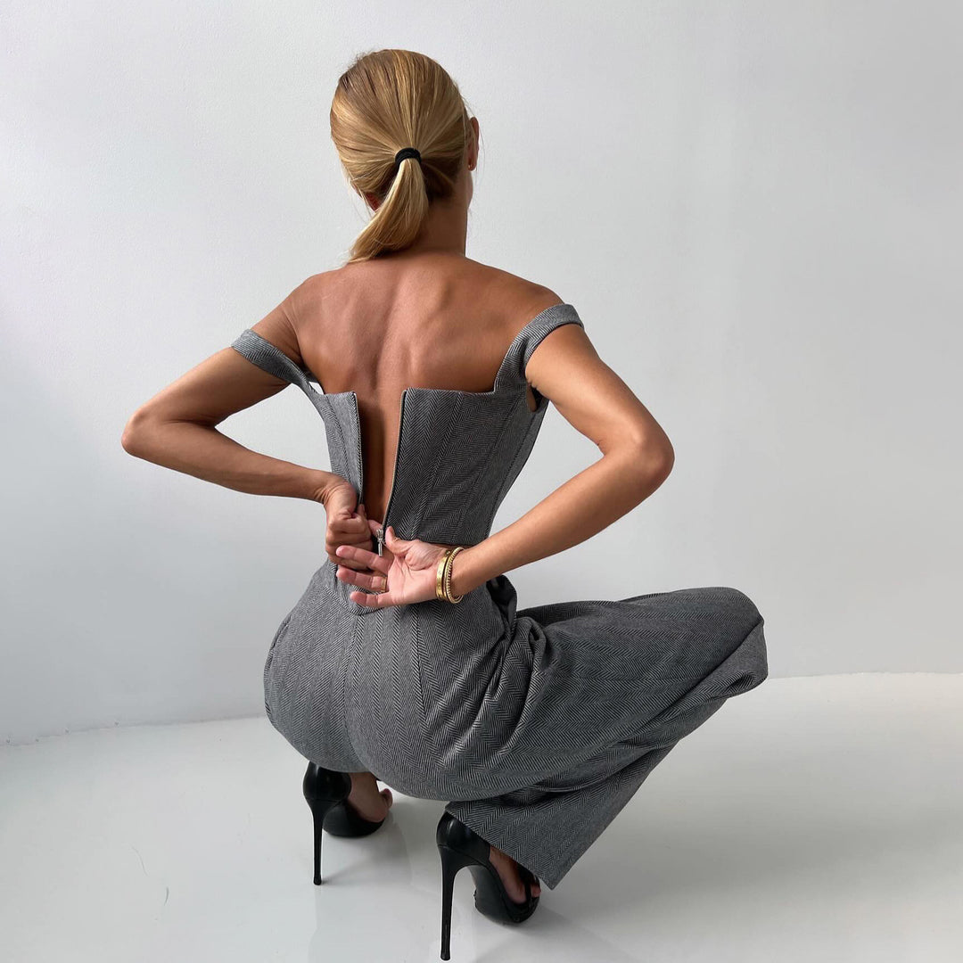 Dam Blazersklänning i elegant och figurnära stil Eva Jonsson-Eva Jonsson